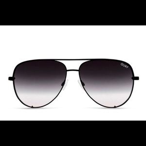 Quay High Key Black Fad Sunglasses